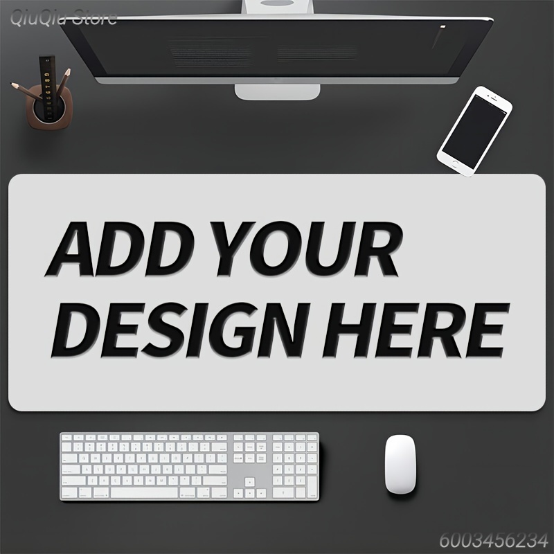 Home Office Desk Ideas - Mousepad Personalizado para Jogos, Tapete de