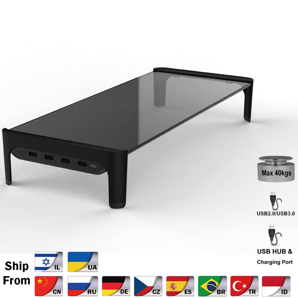 Monitor Riser Stand - Monitor de mesa notebook portátil suporte
