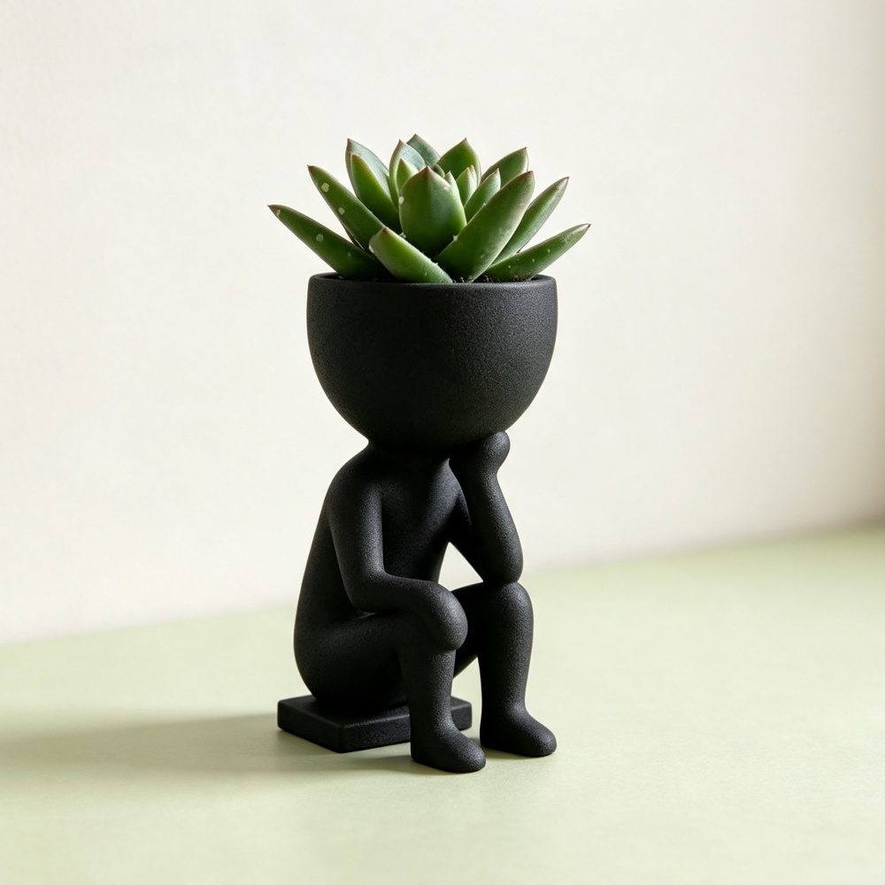 Home Office Word - Suporte para Plantas em Forma de