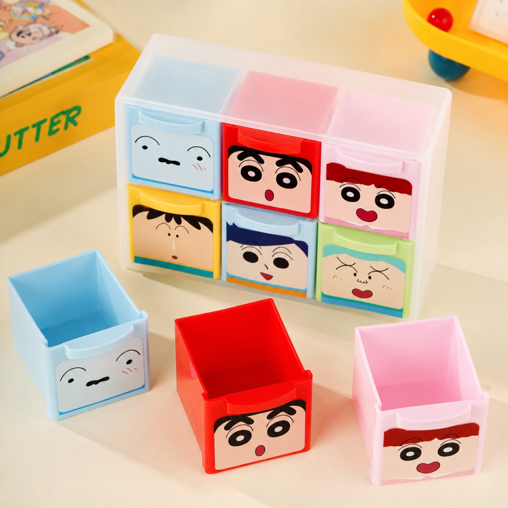 Office Drawer Organizer - Organizador de Mesa Crayon Shin-chan Original