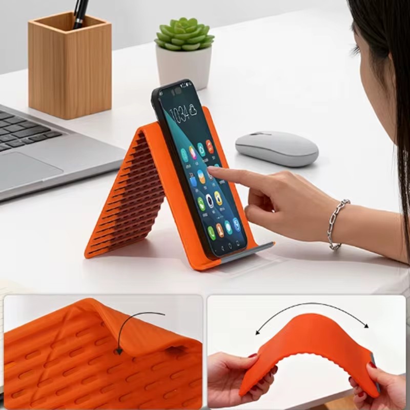 Home Office Pc - Suporte de Telefone de Silicone Flexível