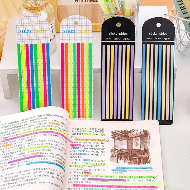 Sticky Note Dispenser - 1/2/4 peças de Bloco de Notas