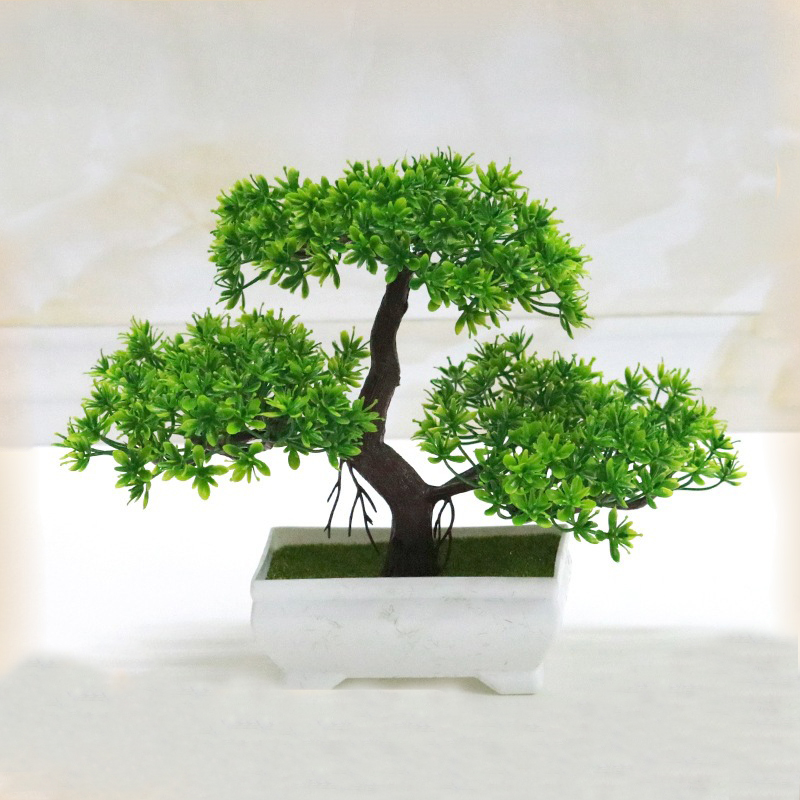 Home Office Word - Bonsai artificial plástico biônico planta falsa