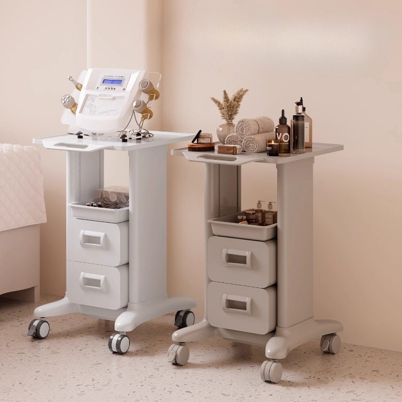 Rolling File Cart - Carrinho de Salão de Beleza Móvel