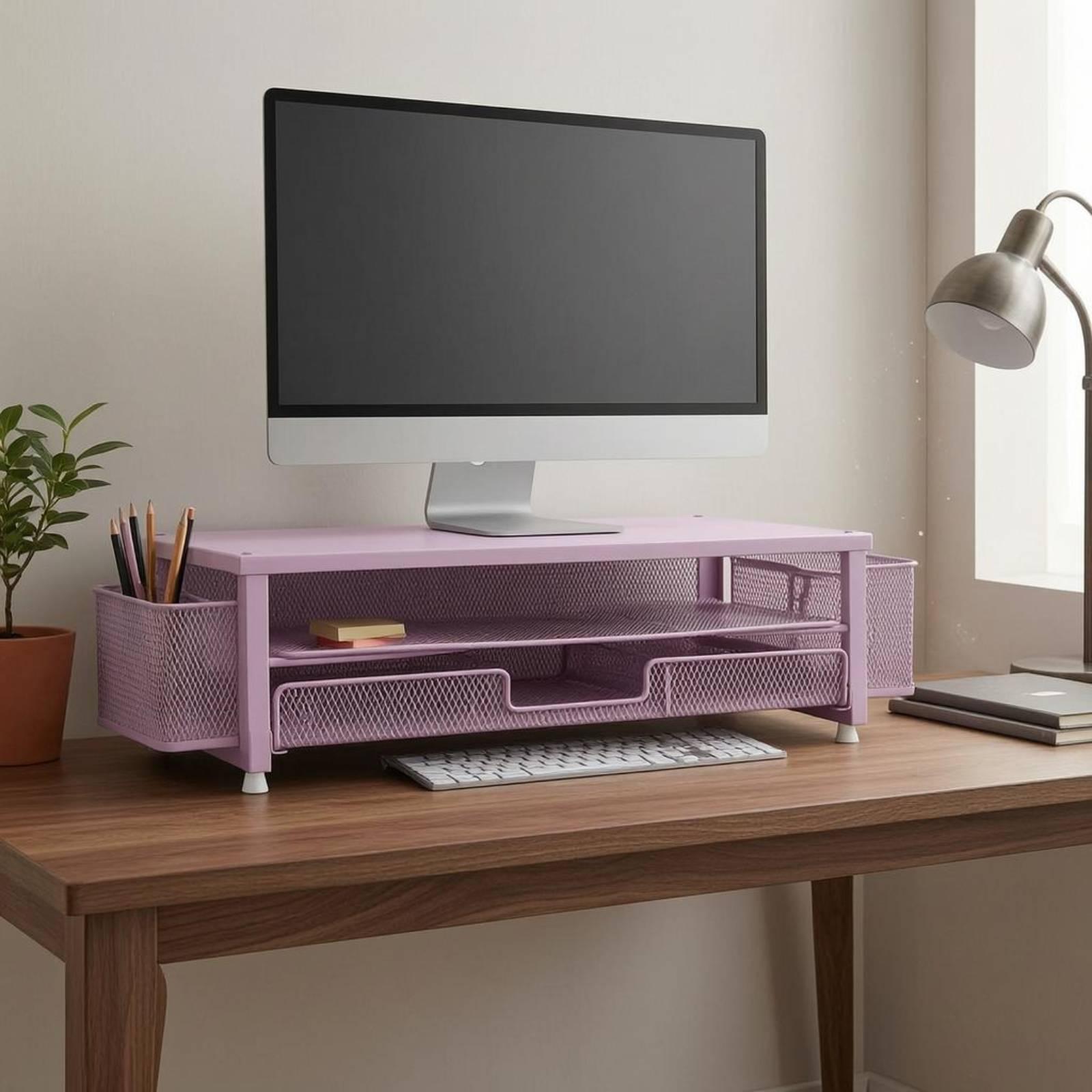Suporte Organizador de Monitor - Monitor Riser Stand avaliação e preço