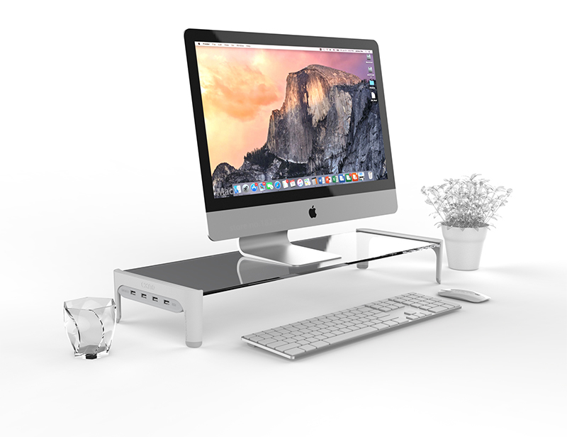 Monitor de mesa notebook portá - Monitor Riser Stand avaliação e preço