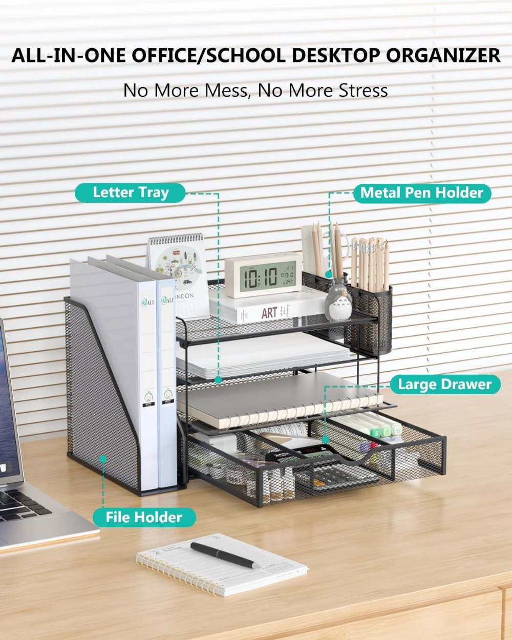 Organizador de Arquivos de Mes - Office Drawer Organizer avaliação e preço