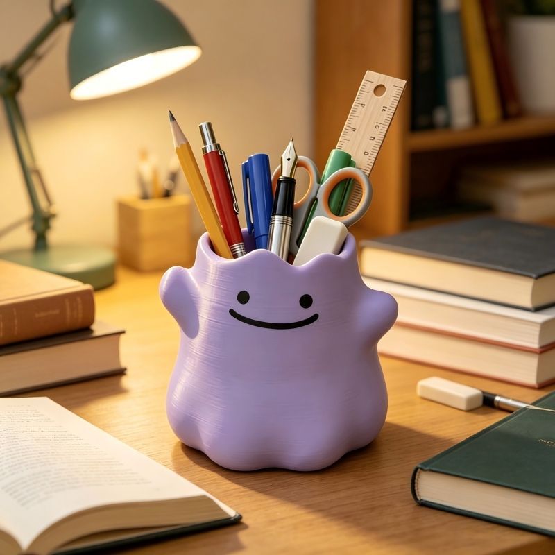 Porta-Canetas de Personagem de - Home Office Design avaliação e preço