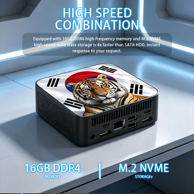 Mini PC Ultra Rápido Intel Cor - Home Office Pc avaliação e preço