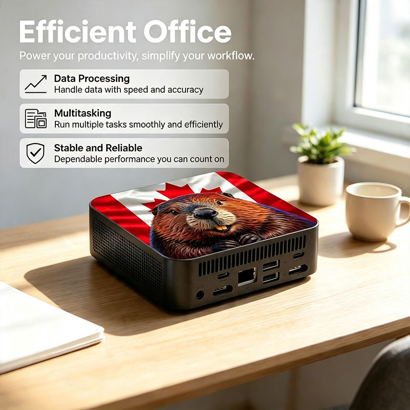 Mini PC Compacto Intel Core N1 - Home Office Pc avaliação e preço