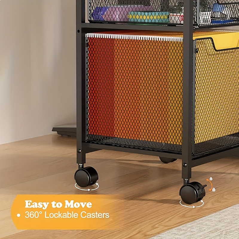 Carrinho de arquivo com rodas, - Rolling File Cart avaliação e preço