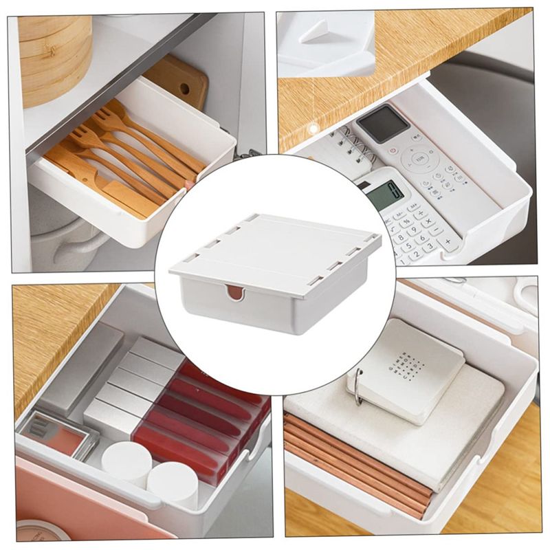Caixa de Armazenamento Sob a M - Office Drawer Organizer avaliação e preço