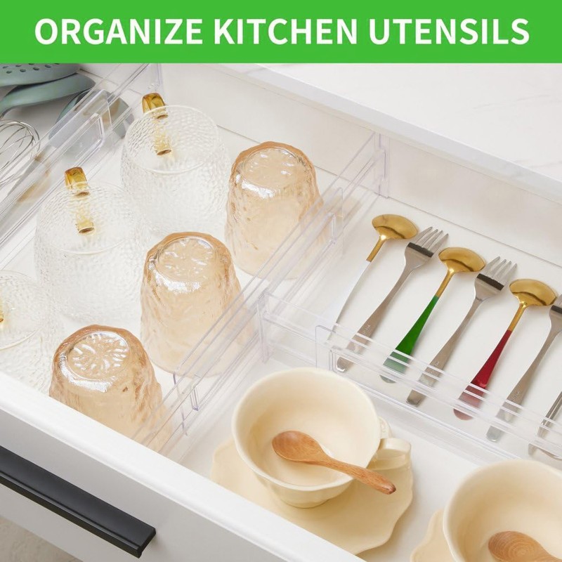 【FITTING】Separadores organizad - Office Drawer Organizer avaliação e preço