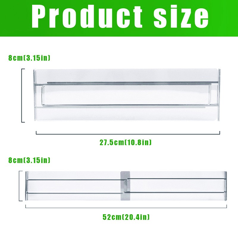【FITTING】Separadores organizad - Office Drawer Organizer avaliação e preço