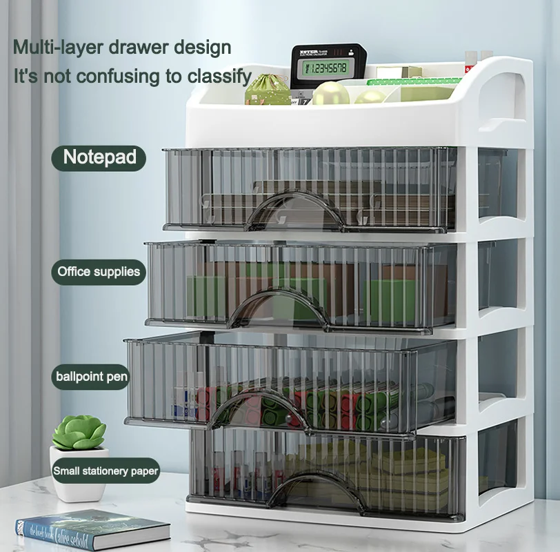 Nova Caixa de Armazenamento de - Office Drawer Organizer avaliação e preço