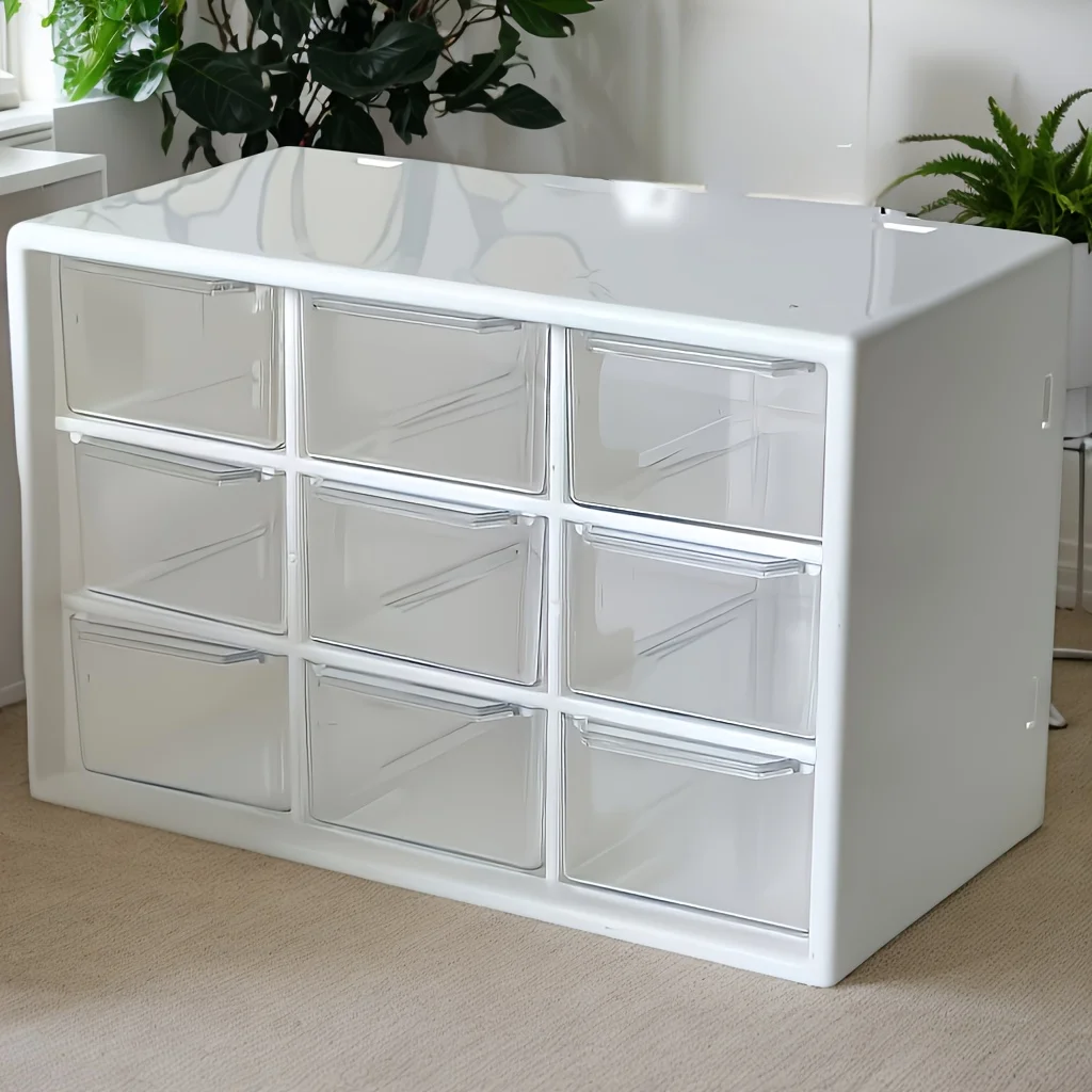 Caixa de armazenamento de mate - Office Drawer Organizer avaliação e preço