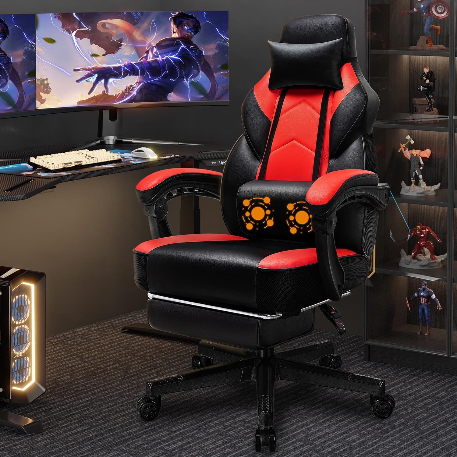 Cadeira Gamer com Apoio para o - Home Office Design avaliação e preço