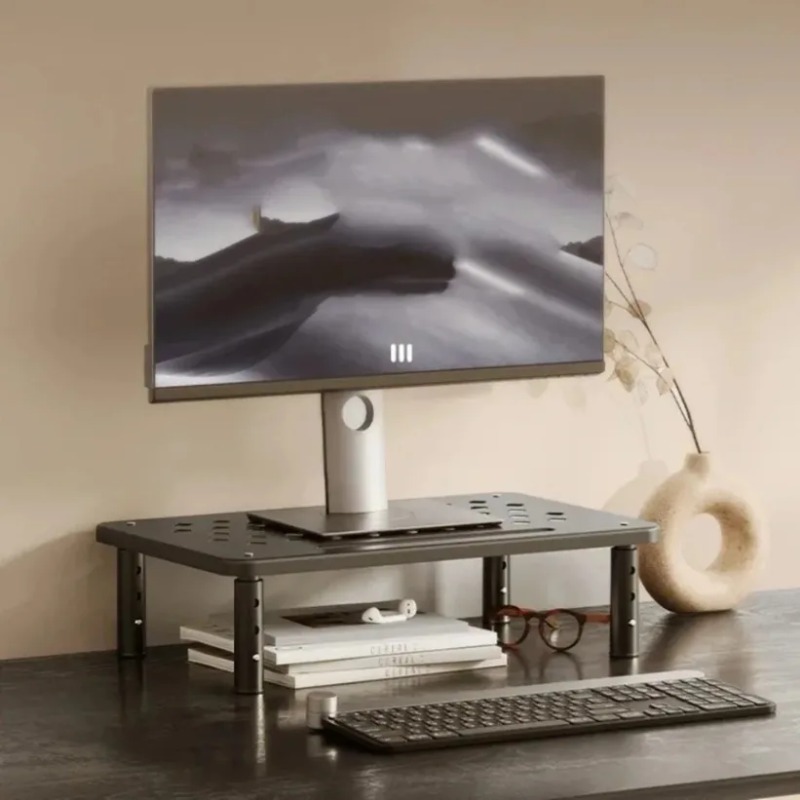 Suporte de Monitor Ajustável e - Monitor Riser Stand avaliação e preço