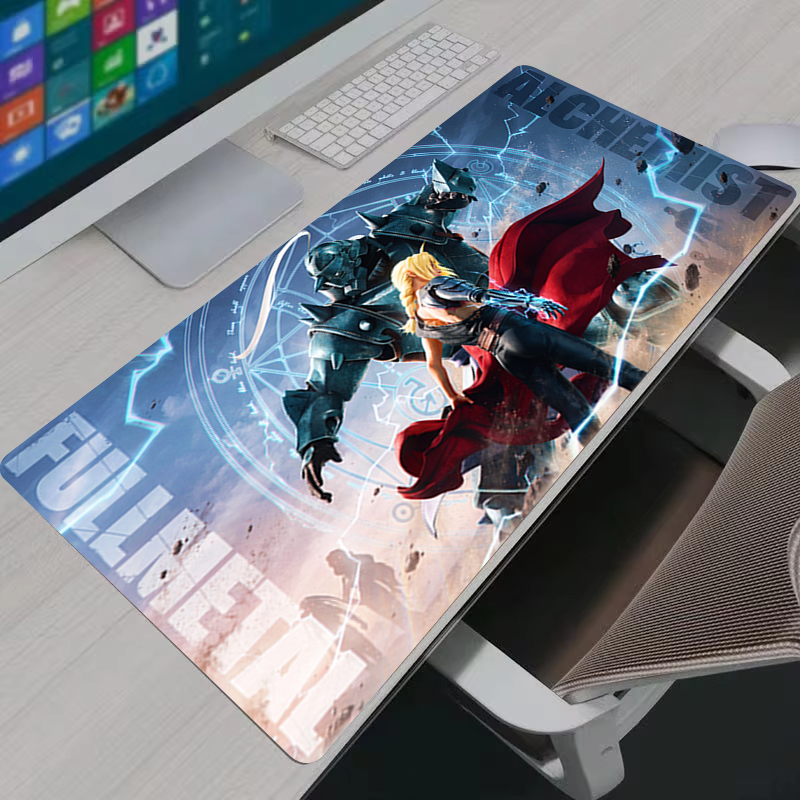 Mouse Pad Grande Fullmetal Alc - Home Office Desk Ideas avaliação e preço