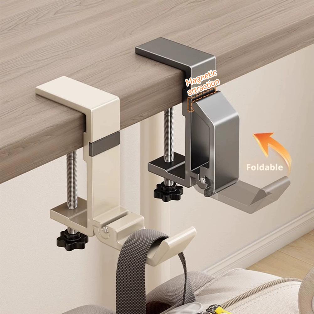 Gancho de Mesa Dobrável Sem Fu - Home Office Desk Ideas avaliação e preço