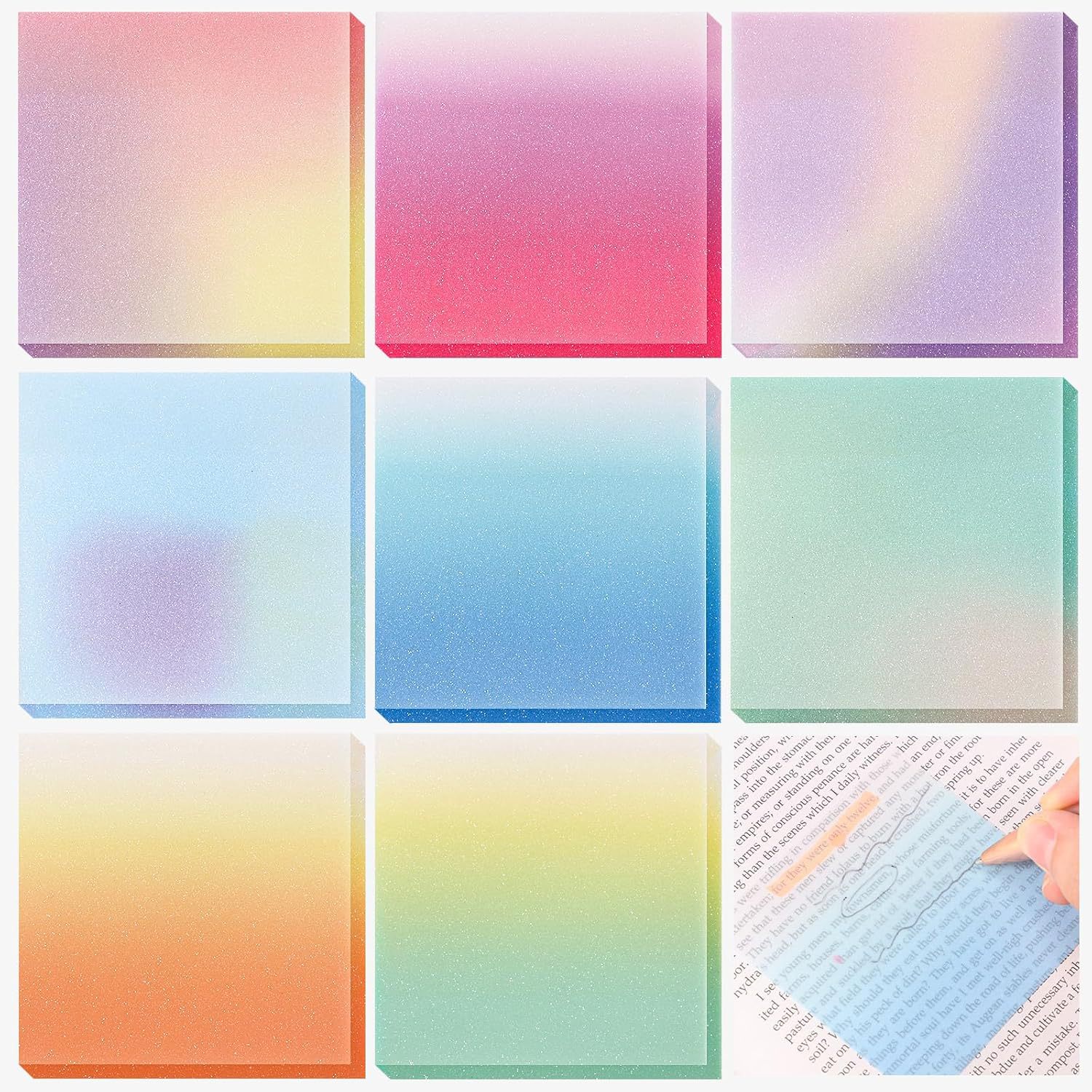 8 pacotes de blocos de notas t - Sticky Note Dispenser avaliação e preço