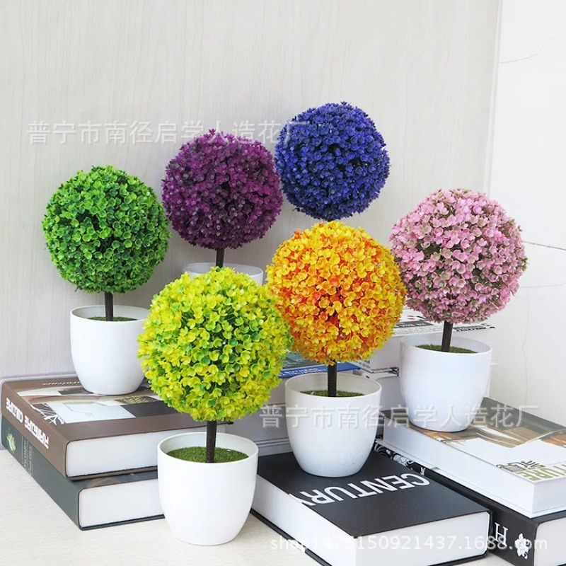 Planta Artificial Pequena em V - Home Office Word avaliação e preço