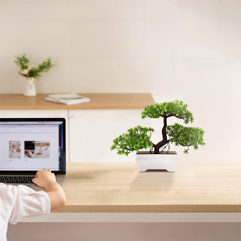 Bonsai artificial plástico biô - Home Office Word avaliação e preço