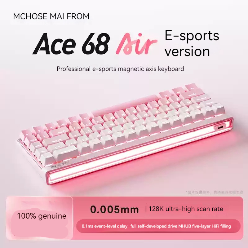 Teclado mecânico de eixo magné - Home Office Pc avaliação e preço