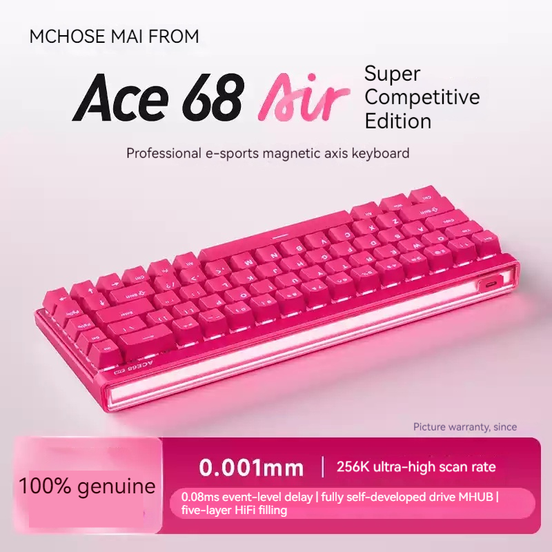 Teclado mecânico de eixo magné - Home Office Pc avaliação e preço
